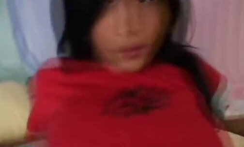 4 T-Girls Stripping and Going Solo