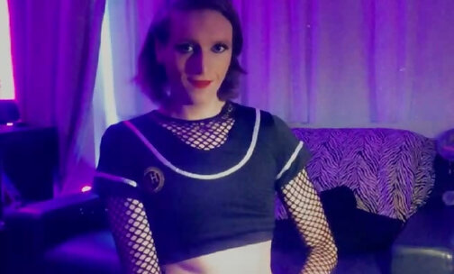 SissyCDMish - dressed up & jerking to hypno