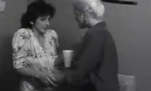 Vintage tranny and tart petting and fucking