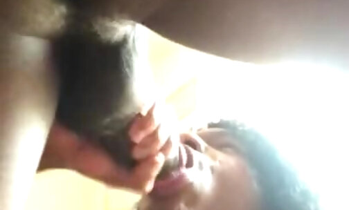 Travtchoin the black cock eater and cum swallower