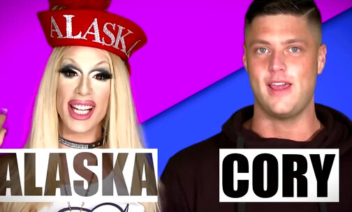 Alaska Thunderfuck & Cory Binney in Drag