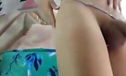 big boobs latina teen shemale jerks off her big cock on webcam