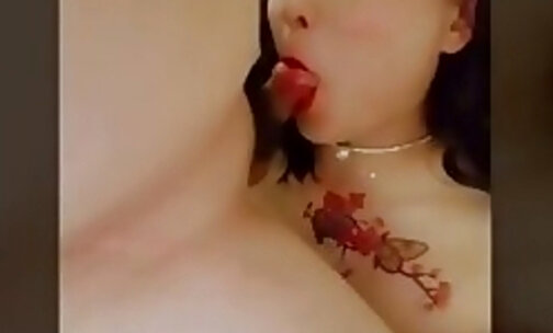 she is a super sexy oriental thailand shemale getting f