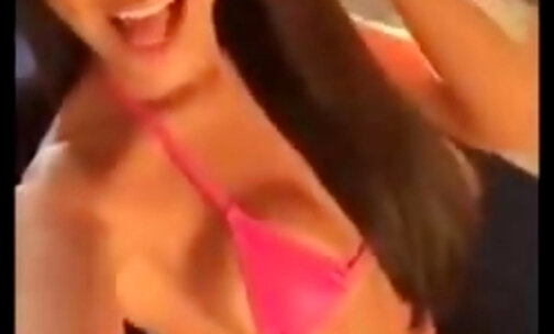 Selfie video with a Big Clit