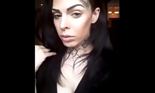 tattoed inked transgender prostitute fuck cum dance and