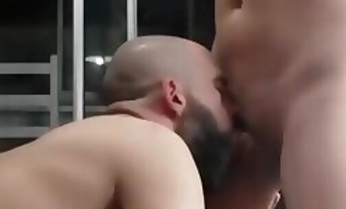 French blond TS get blowjob