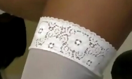 in white lingerie sandra zanerri gets cock in the ass