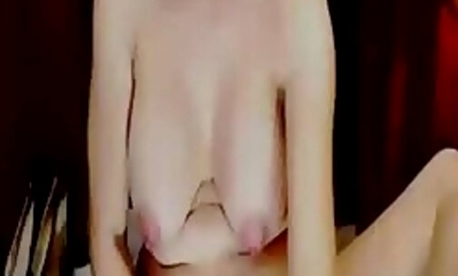 Shemale With Huge Tits Masturbation